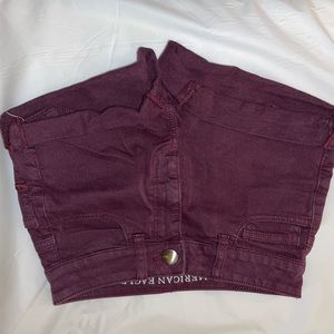 American Eagle High Waisted Jean Shorts